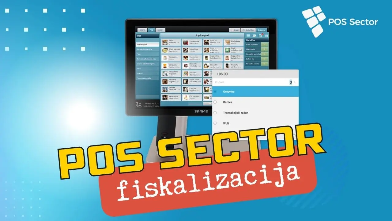 Video upute POS Sector fiskalizacija